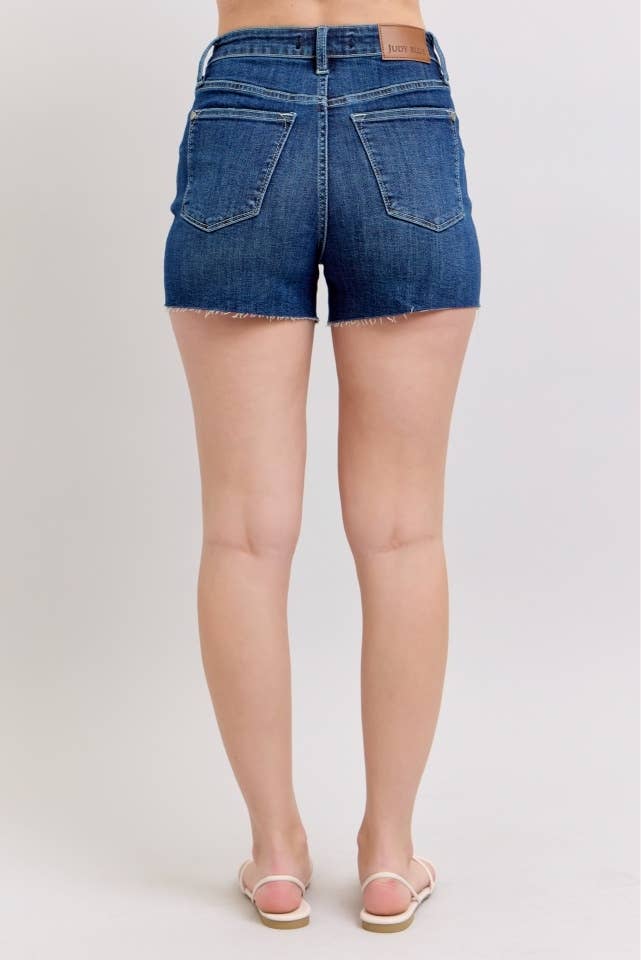 HW Criss-Cross Waistband Shorts